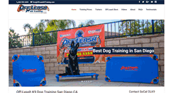 Desktop Screenshot of dogtrainerssandiego.com